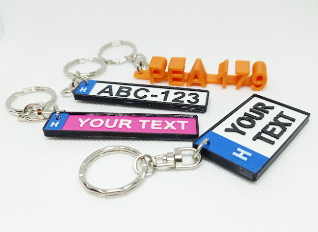 3D Printed car keychains by 3d_print